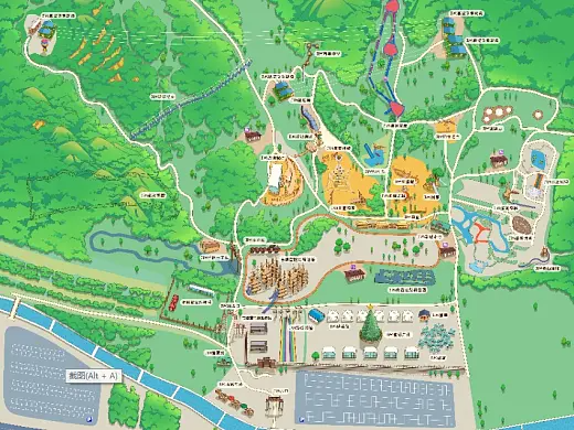 黄石景区手绘地图在紧急疏散与救援中的重要作用 ？